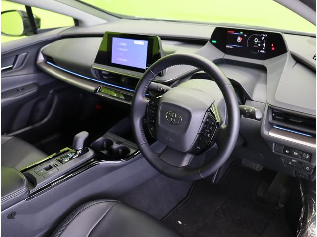 プリウス Ｇ／モデリスタエアロ／革調シートカバー／　フルセグナビ／Ｂカメラ／革調シートカバー／レーダークルーズ／プリクラッシュ／ＢＳＭ／ＰＫＳＢ／革巻ステア／スマートキー／クリアランスソナー／オートＬＥＤ／１９ＡＷ／モデリスタエアロ／ＣＶＴ（34枚目）