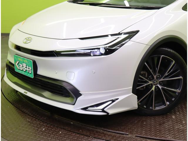 プリウス Ｇ／モデリスタエアロ／革調シートカバー／　フルセグナビ／Ｂカメラ／革調シートカバー／レーダークルーズ／プリクラッシュ／ＢＳＭ／ＰＫＳＢ／革巻ステア／スマートキー／クリアランスソナー／オートＬＥＤ／１９ＡＷ／モデリスタエアロ／ＣＶＴ（58枚目）