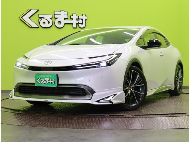 プリウス Ｇ／モデリスタエアロ／革調シートカバー／　フルセグナビ／Ｂカメラ／革調シートカバー／レーダークルーズ／プリクラッシュ／ＢＳＭ／ＰＫＳＢ／革巻ステア／スマートキー／クリアランスソナー／オートＬＥＤ／１９ＡＷ／モデリスタエアロ／ＣＶＴ（75枚目）