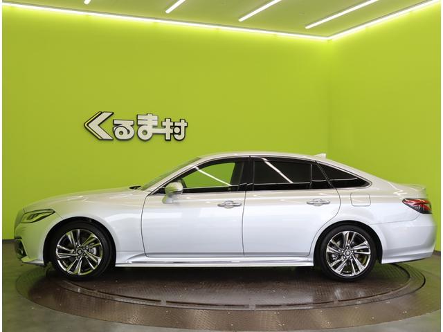 クラウンハイブリッド RSアドバンス/ワンオーナー/走行19000km/後期型/ 12.3型フルセグナビ/Bカメラ/黒革エアシート/レーダークルーズ/PKSB/BSM/プリクラッシュ/カードキー/パドルシフト/クリアランスソナー/オートLED/18AW/CVT/HYBRID(9枚目)