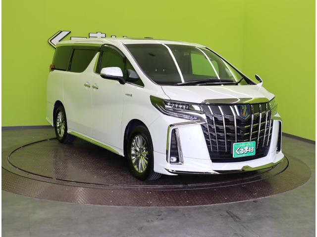 アルファードハイブリッド S タイプゴールド/SR/モデリスタエアロ/ 9型Dオーディオ/Bカメラ/両側自動ドア/ハーフレザー/セーフティセンス/PKSB/ETC/ドラレコ/クリアランスソナー/サンルーフ/モデリスタエアロ/オートLED/17AW/CVT(4枚目)