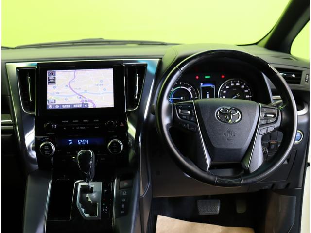 アルファードハイブリッド Ｓ　タイプゴールド／ＳＲ／モデリスタエアロ／　９型Ｄオーディオ／Ｂカメラ／両側自動ドア／ハーフレザー／セーフティセンス／ＰＫＳＢ／ＥＴＣ／ドラレコ／クリアランスソナー／サンルーフ／モデリスタエアロ／オートＬＥＤ／１７ＡＷ／ＣＶＴ（11枚目）