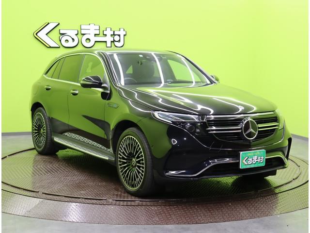 ＥＱＣ ＥＱＣ４００　４マチック／ＡＭＧライン／ワンオーナー車／　フルセグナビ／全方位カメラ／前後ドラレコ／ハーフレザー／Ｐシートヒーター／１オーナー車／パドルシフト／Ｐバックドア／２１ＡＷ／エアサス／ＨＵＤ／パフュームアトマイザー／アクティブレーンアシスト／４ＷＤ（4枚目）