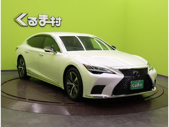 ＬＳ５００ｈＩパッケージ／ＬＳＳ＋／黒革／Ｄインナーミラー／　１２．３型フルセグメモリーナビ／パノラミックビュー／黒革エアシート／カードキー／レーダークルーズ／セーフティシステム＋／ＰＫＳＡ／Ｄインナーミラー／Ｐトランク／ドラレコ／オートＬＥＤ／１９ＡＷ／ＣＶＴ(4枚目)