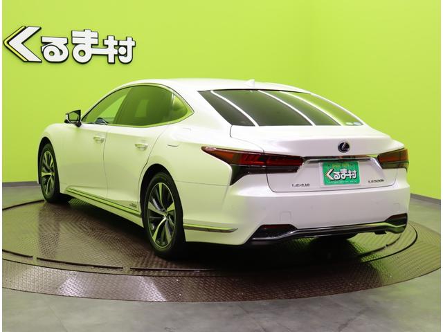 ＬＳ ＬＳ５００ｈ　Ｉパッケージ／黒革／デジタルインナーミラー／　１２．３型メーカーナビ／パノラミックビュー／黒革エアシート／カードキー／ＢＳＭ／レーダークルーズ／プリクラッシュ／Ｐトランク／Ｄインナーミラー／ドラレコ／三眼ＬＥＤ／１９ＡＷ／ＣＶＴ／ＨＹＢＲＩＤ（6枚目）