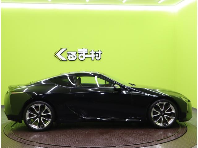 ＬＣ ＬＣ５００ｈ　Ｓパッケージ／ＬＳＳ＋／カーボンルーフ／　１０．３型メーカーナビ／Ｂカメラ／ハーフレザー／ベンチレーター／ＬＳＳ＋／スマートキー／マークレビンソン／三眼ＬＥＤ／カーボンルーフ／２１ＡＷ／ＨＹＢＲＩＤ／ＣＶＴ／走行１９４００ｋｍ（5枚目）