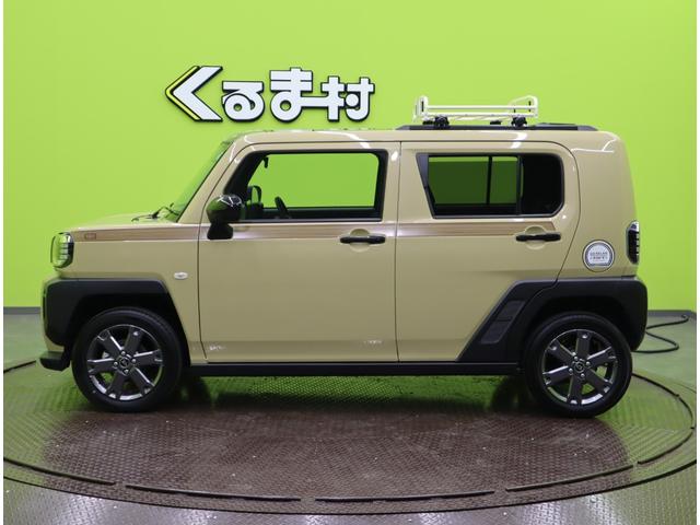 タフト Ｇ　ダーククロムベンチャー／チルアウトプラン／ＳＲ／　自社リースＵＰ車／９型Ｄオーディオ／Ｂカメラ／シートヒーター／スマートキー／アイドリングＳ／スマートアシスト／オートＬＥＤ／スカイフィールトップ／ルーフキャリア／専用デカール／１５ＡＷ／ＣＶＴ（9枚目）