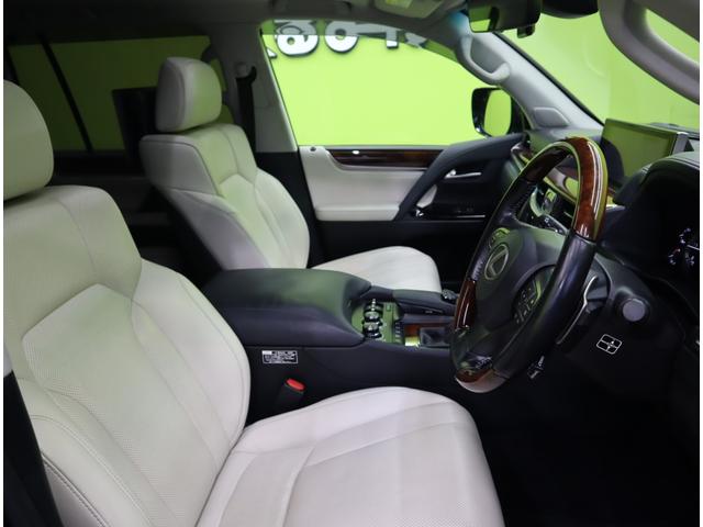 ＬＸ ＬＸ５７０／ＳＲ／リアエンターテイメント／白革／　１２．３型フルセグナビ／パノラミックビュー／ツインリアモニター／スマートキー／白革エアシート／クールＢＯＸ／ＬＳＳ＋／Ｐバックドア／クリアランスソナー／ＳＲ／三眼ＬＥＤ／２１ＡＷ／８ＡＴ（37枚目）