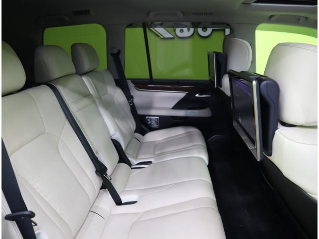 ＬＸ ＬＸ５７０／ＳＲ／リアエンターテイメント／白革／　１２．３型フルセグナビ／パノラミックビュー／ツインリアモニター／スマートキー／白革エアシート／クールＢＯＸ／ＬＳＳ＋／Ｐバックドア／クリアランスソナー／ＳＲ／三眼ＬＥＤ／２１ＡＷ／８ＡＴ（45枚目）