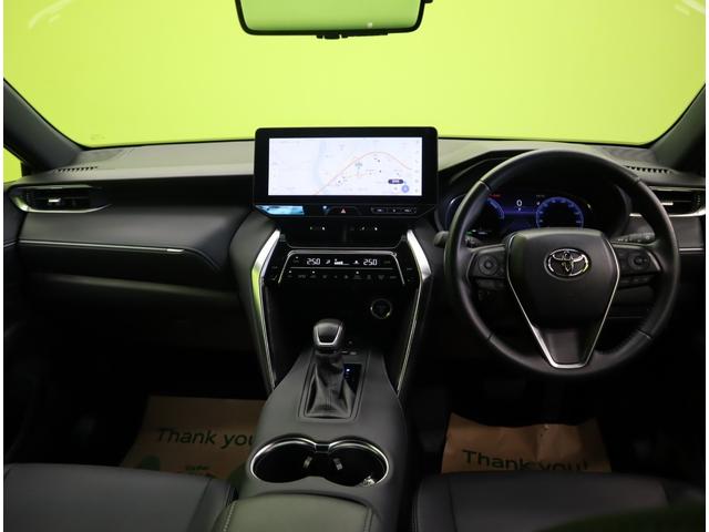 ハリアーハイブリッド Ｇ／Ｄインナーミラー／　１２．３型Ｄオーディオ／Ｂカメラ／ハーフレザー／スマートキー／レーダークルーズ／プリクラッシュ／ＰＫＳＢ／Ｄインナーミラー／Ｐバックドア／オートＬＥＤ／クリアランスソナー／１８ＡＷ／ＣＶＴ（10枚目）