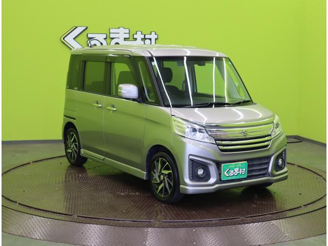 スペーシアカスタム XSターボ/走行46800km/全方位モニター/ フルセグメモリーナビ/全方位モニター/両側自動ドア/デュアルカメラブレーキ/車線逸脱警報/スマートキー/パドルシフト/アイドリングS/ミラーウインカー/オートLED/15AW/CVT(4枚目)