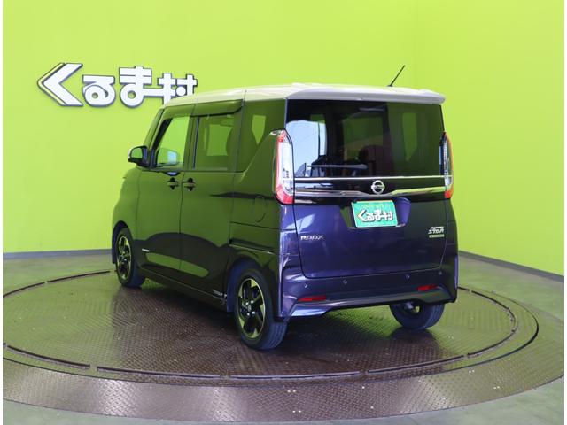 ルークス ハイウェイスター　Ｘ／２トーン／　９型フルセグナビ／アラウンドビュー／左側自動ドア／エマブレ／車線逸脱警報／インテリキー／ＥＴＣ／ドラレコ／アイドリングＳ／ベンチシート／オートＬＥＤ／ミラーウインカー／１４ＡＷ／ＣＶＴ（8枚目）