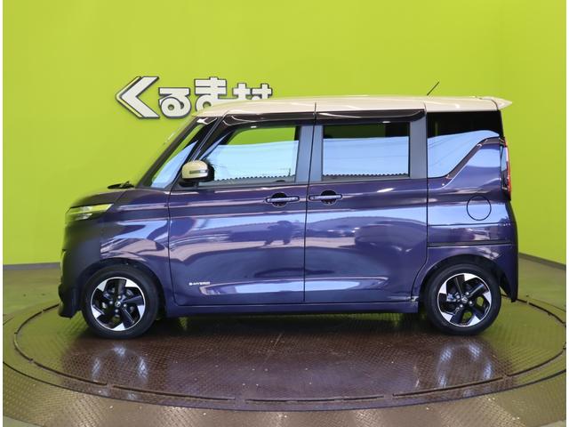 ルークス ハイウェイスター　Ｘ／２トーン／　９型フルセグナビ／アラウンドビュー／左側自動ドア／エマブレ／車線逸脱警報／インテリキー／ＥＴＣ／ドラレコ／アイドリングＳ／ベンチシート／オートＬＥＤ／ミラーウインカー／１４ＡＷ／ＣＶＴ（9枚目）