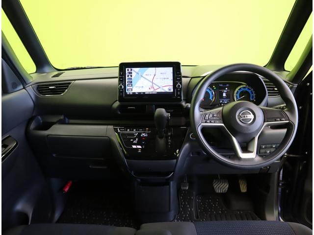 ルークス ハイウェイスター　Ｘ／２トーン／　９型フルセグナビ／アラウンドビュー／左側自動ドア／エマブレ／車線逸脱警報／インテリキー／ＥＴＣ／ドラレコ／アイドリングＳ／ベンチシート／オートＬＥＤ／ミラーウインカー／１４ＡＷ／ＣＶＴ（10枚目）