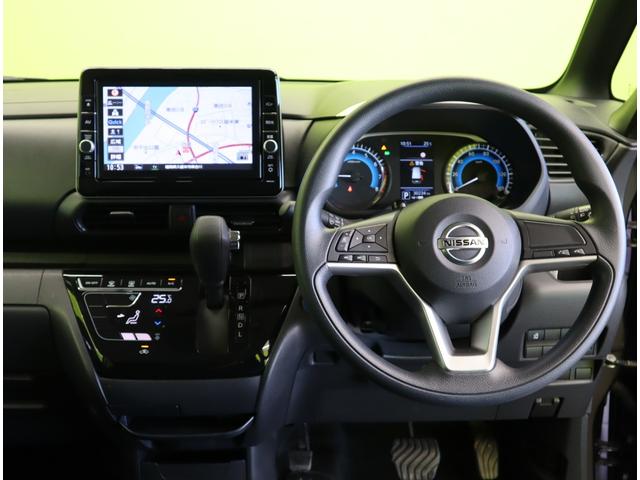 ルークス ハイウェイスター　Ｘ／２トーン／　９型フルセグナビ／アラウンドビュー／左側自動ドア／エマブレ／車線逸脱警報／インテリキー／ＥＴＣ／ドラレコ／アイドリングＳ／ベンチシート／オートＬＥＤ／ミラーウインカー／１４ＡＷ／ＣＶＴ（11枚目）