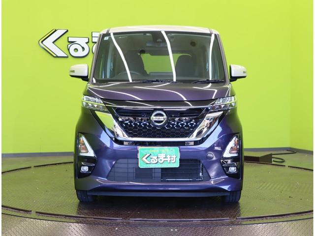 ルークス ハイウェイスター　Ｘ／２トーン／　９型フルセグナビ／アラウンドビュー／左側自動ドア／エマブレ／車線逸脱警報／インテリキー／ＥＴＣ／ドラレコ／アイドリングＳ／ベンチシート／オートＬＥＤ／ミラーウインカー／１４ＡＷ／ＣＶＴ（55枚目）