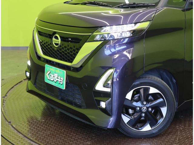 ルークス ハイウェイスター　Ｘ／２トーン／　９型フルセグナビ／アラウンドビュー／左側自動ドア／エマブレ／車線逸脱警報／インテリキー／ＥＴＣ／ドラレコ／アイドリングＳ／ベンチシート／オートＬＥＤ／ミラーウインカー／１４ＡＷ／ＣＶＴ（57枚目）