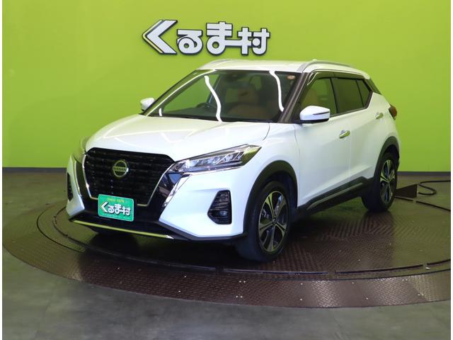キックス Ｘ　ツートーンインテリアエディション／　９型フルセグナビ／Ｂカメラ／オレンジ合皮シート／プロパイロット／エマブレ／ＬＤＷ／インテリキー／革巻ステア／ＥＴＣ／ドラレコ／オートＬＥＤ／ルーフレール／ミラーウインカー／１７ＡＷ（2枚目）