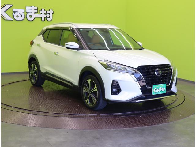 キックス Ｘ　ツートーンインテリアエディション／　９型フルセグナビ／Ｂカメラ／オレンジ合皮シート／プロパイロット／エマブレ／ＬＤＷ／インテリキー／革巻ステア／ＥＴＣ／ドラレコ／オートＬＥＤ／ルーフレール／ミラーウインカー／１７ＡＷ（4枚目）