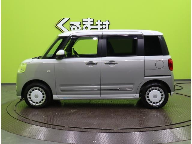 ムーヴキャンバス ストライプスＧ／届出済未使用車／　９型Ｄオーディオ／Ｂカメラ／両側自動ドア／スマートアシスト／アイドリングＳ／Ｐスタート／スマートキー／ベンチシート／ホッとカップホルダー／電格ミラー／オートＬＥＤ／フォグ／ＣＶＴ（9枚目）