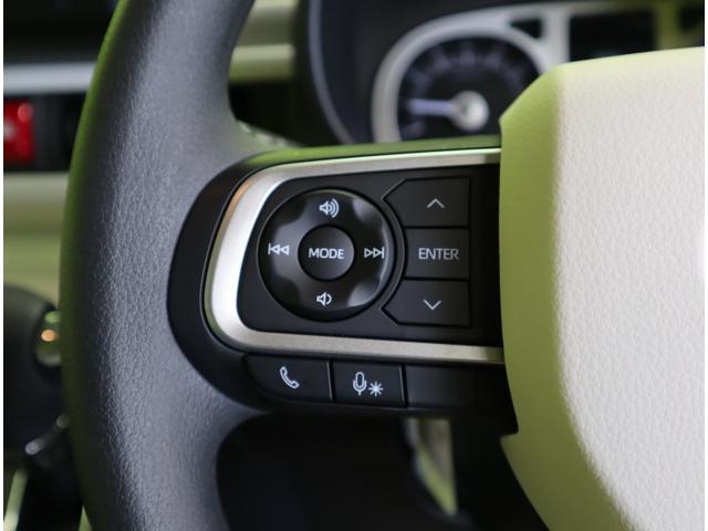 ムーヴキャンバス ストライプスＧ／届出済未使用車／　９型Ｄオーディオ／Ｂカメラ／両側自動ドア／スマートアシスト／アイドリングＳ／Ｐスタート／スマートキー／ベンチシート／ホッとカップホルダー／電格ミラー／オートＬＥＤ／フォグ／ＣＶＴ（18枚目）