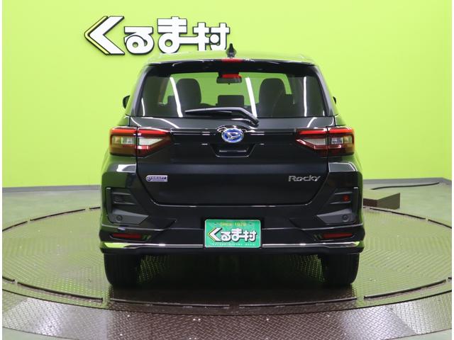 ロッキー プレミアムＧ　ＨＥＶ／登録済未使用車／純正エアロ／　９型Ｄオーディオ／パノラマモニター／ハーフレザー／レーダークルーズ／スマアシ／革巻ステア／スマートキー／オートハイビーム／ＬＥＤ／ミラーウインカー／ＯＰ純正エアロ／１７ＡＷ／ＣＶＴ（7枚目）