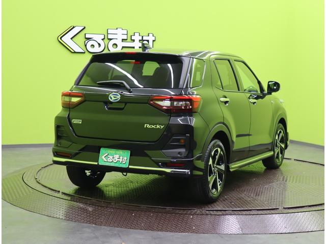 ロッキー プレミアムＧ　ＨＥＶ／登録済未使用車／純正エアロ／　９型Ｄオーディオ／パノラマモニター／ハーフレザー／レーダークルーズ／スマアシ／革巻ステア／スマートキー／オートハイビーム／ＬＥＤ／ミラーウインカー／ＯＰ純正エアロ／１７ＡＷ／ＣＶＴ（8枚目）