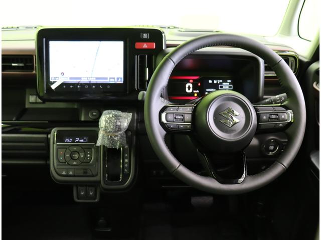 スペーシアカスタム ハイブリッドXS/届出済未使用車/ 9型フルセグナビ/全方位モニター/両側自動ドア/ハーフレザー/シートヒーター/デュアルセンサーブレーキ/アダプティブクルコン/HUD/LED/15AW/CVT(11枚目)