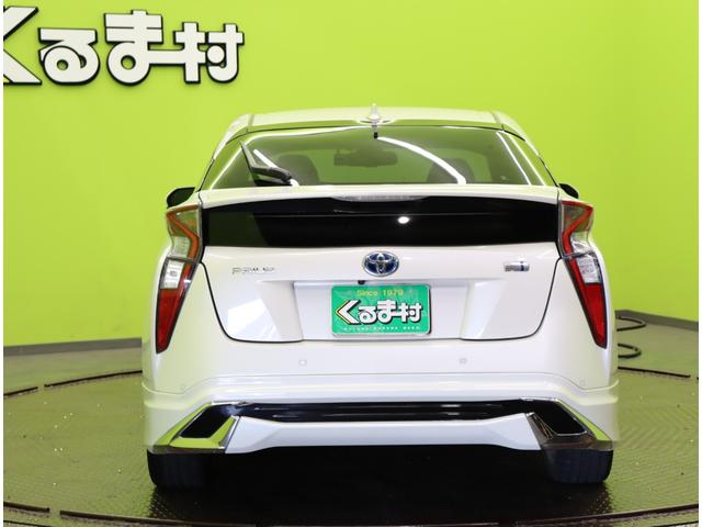 プリウス Sセーフティプラス/買取車/ 9型フルセグナビ/Bカメラ/レーダークルーズ/プリクラッシュ/LDA/AHB/スマートキー/ビルトインETC/ミラーウインカー/モデリスタエアロ/オートLED/社外17AW/CVT(7枚目)