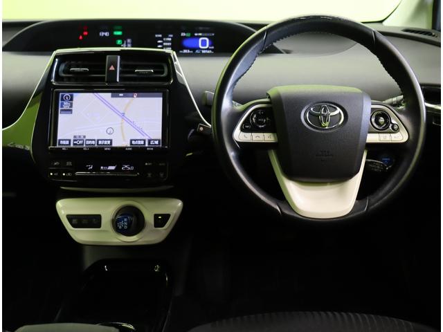 プリウス Sセーフティプラス/買取車/ 9型フルセグナビ/Bカメラ/レーダークルーズ/プリクラッシュ/LDA/AHB/スマートキー/ビルトインETC/ミラーウインカー/モデリスタエアロ/オートLED/社外17AW/CVT(11枚目)