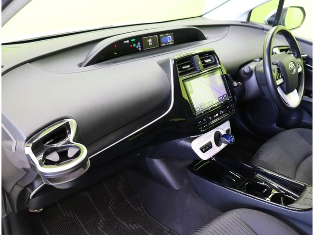 プリウス Sセーフティプラス/買取車/ 9型フルセグナビ/Bカメラ/レーダークルーズ/プリクラッシュ/LDA/AHB/スマートキー/ビルトインETC/ミラーウインカー/モデリスタエアロ/オートLED/社外17AW/CVT(50枚目)
