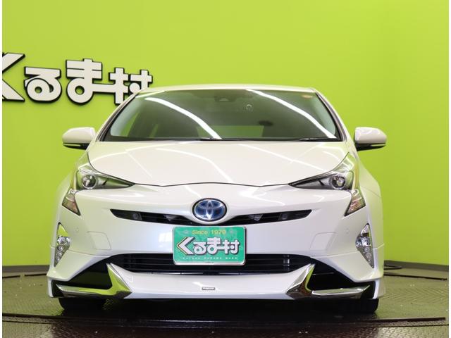 プリウス Sセーフティプラス/買取車/ 9型フルセグナビ/Bカメラ/レーダークルーズ/プリクラッシュ/LDA/AHB/スマートキー/ビルトインETC/ミラーウインカー/モデリスタエアロ/オートLED/社外17AW/CVT(53枚目)