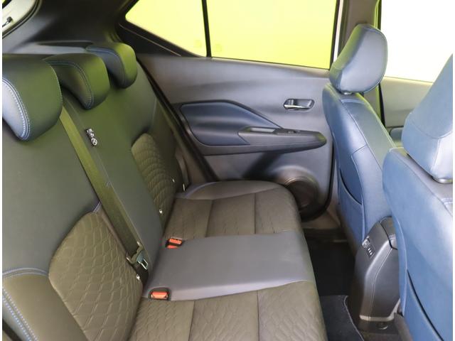 キックス オーテック／走行６５００ｋｍ／　９型フルセグナビ／アラウンドビュー／青黒コンビレザレットシート／エマブレ／プロパイロット／インテリキー／スマートルームミラー／ＥＴＣ／Ｆ＆Ｒソナー／ＬＥＤ／ルーフレール／１７ＡＷ／４ＷＤ（38枚目）