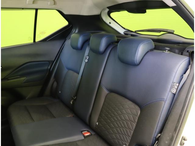キックス オーテック／走行６５００ｋｍ／　９型フルセグナビ／アラウンドビュー／青黒コンビレザレットシート／エマブレ／プロパイロット／インテリキー／スマートルームミラー／ＥＴＣ／Ｆ＆Ｒソナー／ＬＥＤ／ルーフレール／１７ＡＷ／４ＷＤ（43枚目）