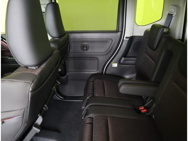 スペーシアカスタム ハイブリッドXS/届出済未使用車/OPカラー/ 9型ナビ&全方位モニター/両側自動ドア/ハーフレザー/スマートキー/デュアルセンサーブレーキII/アダプティブクルコン/アイドリングS/LED/F&Rソナー/15AW/CVT(47枚目)