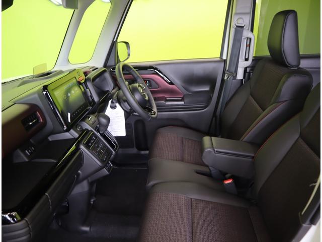 スペーシアカスタム ハイブリッドXS/届出済未使用車/OPカラー/ 9型ナビ&全方位モニター/両側自動ドア/ハーフレザー/スマートキー/デュアルセンサーブレーキII/アダプティブクルコン/アイドリングS/LED/F&Rソナー/15AW/CVT(49枚目)