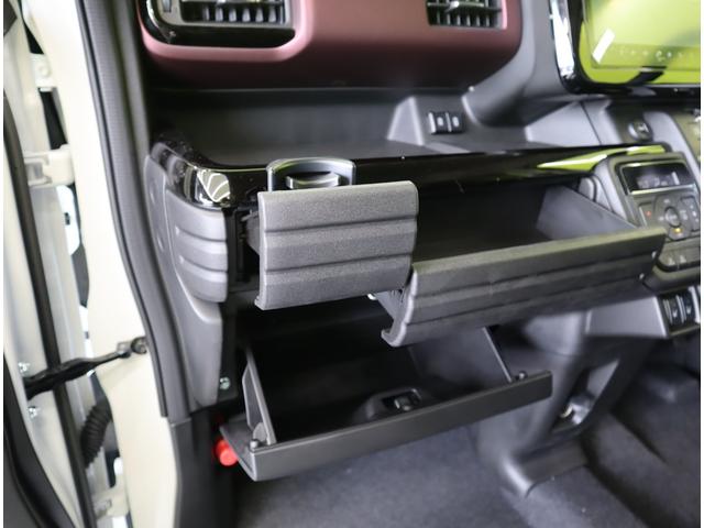 スペーシアカスタム ハイブリッドXS/届出済未使用車/OPカラー/ 9型ナビ&全方位モニター/両側自動ドア/ハーフレザー/スマートキー/デュアルセンサーブレーキII/アダプティブクルコン/アイドリングS/LED/F&Rソナー/15AW/CVT(51枚目)