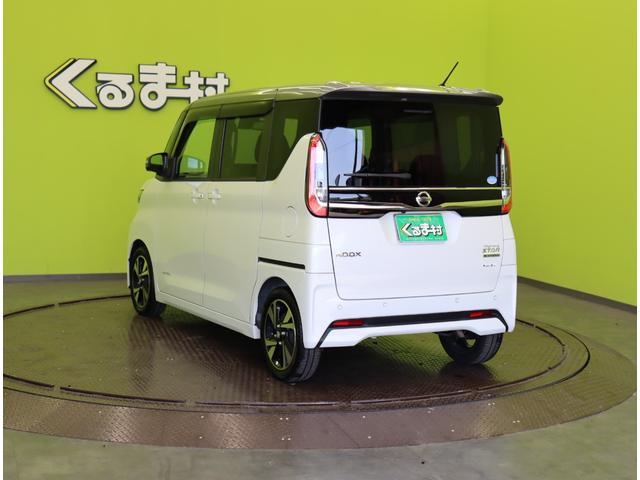 ルークス ハイウェイスター　Ｇターボプロパイロットエディション／　２トーンカラー／９型フルセグナビ／アラウンドビュー／両側自動ドア／プロパイロット／エマブレ／車線逸脱警報／インテリキー／革巻ステア／ミラーウインカー／オートＬＥＤ／１５ＡＷ／ＣＶＴ（8枚目）