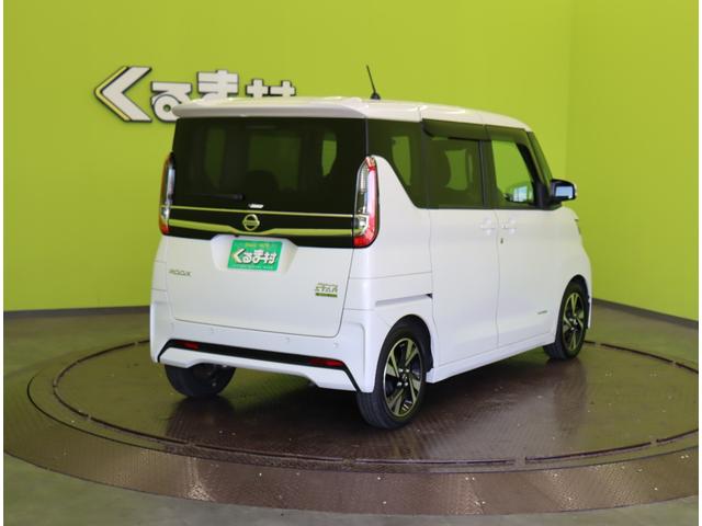 ルークス ハイウェイスター　Ｇターボ／走行１５７００ｋｍ／　９型フルセグナビ／アラウンドビュー／左側自動ドア／エマブレ／車線逸脱抑制／ベンチシート／インテリキー／アイドリングＳ／ミラーウインカー／オートＬＥＤ／Ｆ＆Ｒソナー／１５ＡＷ／ＣＶＴ（6枚目）