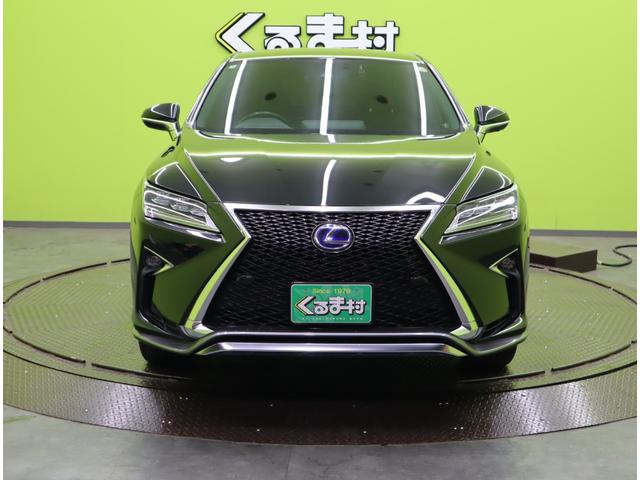 ＲＸ ＲＸ４５０ｈ　Ｆスポーツ／ワンオーナー／走行３６０００ｋｍ／　１２．３型フルセグナビ／Ｂカメラ／黒革エアシート／カードキー／ＥＴＣ／ドラレコ／セーフティシステム＋／パドルシフト／クリアランスソナー／ミラーウインカー／三眼ＬＥＤ／２０ＡＷ／ＣＶＴ（3枚目）