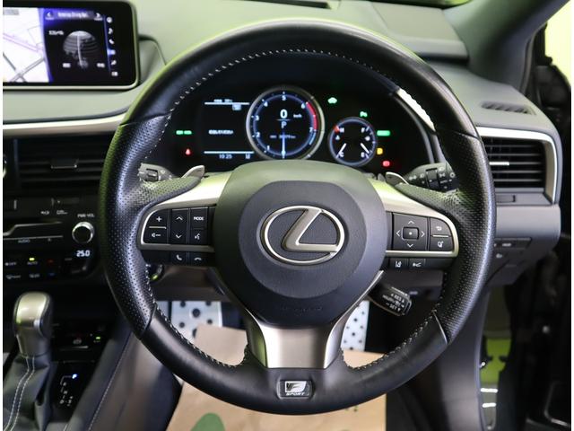 ＲＸ ＲＸ４５０ｈ　Ｆスポーツ／ワンオーナー／走行３６０００ｋｍ／　１２．３型フルセグナビ／Ｂカメラ／黒革エアシート／カードキー／ＥＴＣ／ドラレコ／セーフティシステム＋／パドルシフト／クリアランスソナー／ミラーウインカー／三眼ＬＥＤ／２０ＡＷ／ＣＶＴ（21枚目）