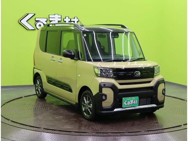 タント ファンクロス／９型Ｄオーディオ／２トーンカラー／　９型Ｄオーディオ／Ｂカメラ／両側自動ドア／スマートアシスト／シートヒーター／アイドリングＳ／スマートキー／ＬＥＤ／ルーフレール／コーナーセンサー／ミラーウインカー／１４ＡＷ／ＣＶＴ（4枚目）