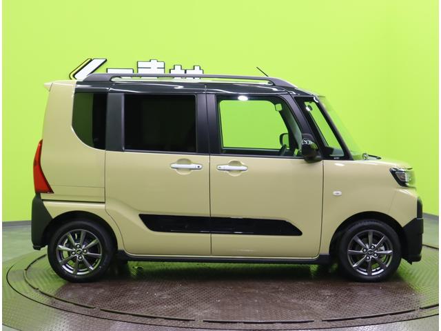 タント ファンクロス／９型Ｄオーディオ／２トーンカラー／　９型Ｄオーディオ／Ｂカメラ／両側自動ドア／スマートアシスト／シートヒーター／アイドリングＳ／スマートキー／ＬＥＤ／ルーフレール／コーナーセンサー／ミラーウインカー／１４ＡＷ／ＣＶＴ（5枚目）