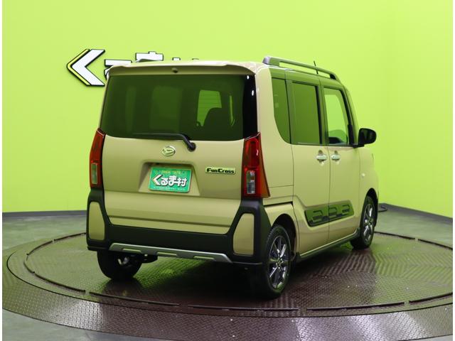 タント ファンクロス／９型Ｄオーディオ／２トーンカラー／　９型Ｄオーディオ／Ｂカメラ／両側自動ドア／スマートアシスト／シートヒーター／アイドリングＳ／スマートキー／ＬＥＤ／ルーフレール／コーナーセンサー／ミラーウインカー／１４ＡＷ／ＣＶＴ（8枚目）