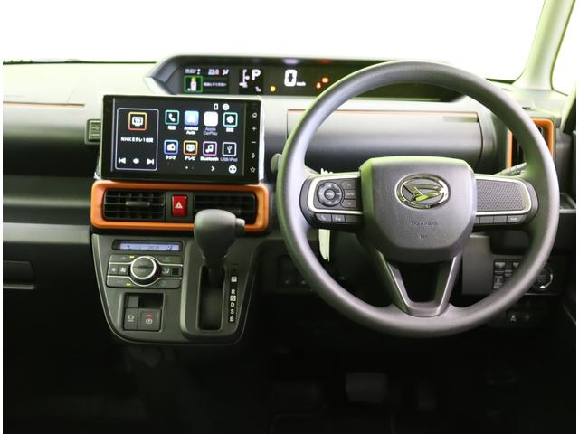 タント ファンクロス／９型Ｄオーディオ／２トーンカラー／　９型Ｄオーディオ／Ｂカメラ／両側自動ドア／スマートアシスト／シートヒーター／アイドリングＳ／スマートキー／ＬＥＤ／ルーフレール／コーナーセンサー／ミラーウインカー／１４ＡＷ／ＣＶＴ（11枚目）