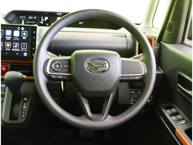 タント ファンクロス／９型Ｄオーディオ／２トーンカラー／　９型Ｄオーディオ／Ｂカメラ／両側自動ドア／スマートアシスト／シートヒーター／アイドリングＳ／スマートキー／ＬＥＤ／ルーフレール／コーナーセンサー／ミラーウインカー／１４ＡＷ／ＣＶＴ（18枚目）