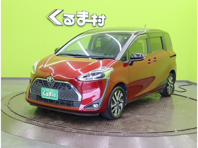 シエンタ G クエロ/買取車/2トーンカラー/7人乗/ フルセグSDナビ/パノラミックビューM/両側自動ドア/ETC/スマートキー/ハーフレザー/セーフティセンス/PKSB/クリアランスソナー/LED/ミラーウインカー/16AW/CVT(2枚目)