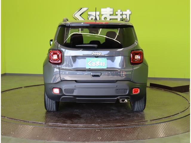 ジープ・レネゲード リミテッド／走行２０４００ｋｍ／黒革シート／　フルセグナビ／Ｂカメラ／黒革Ｐシートヒーター／ＥＴＣ／アクティブブレーキ／ブライドスポット／アダプティブクルコン／レーンキープ／パークセンス／ルーフレール／ＬＥＤ／１７ＡＷ／６ＡＴ（7枚目）