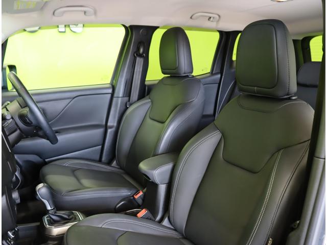 ジープ・レネゲード リミテッド／走行２０４００ｋｍ／黒革シート／　フルセグナビ／Ｂカメラ／黒革Ｐシートヒーター／ＥＴＣ／アクティブブレーキ／ブライドスポット／アダプティブクルコン／レーンキープ／パークセンス／ルーフレール／ＬＥＤ／１７ＡＷ／６ＡＴ（47枚目）