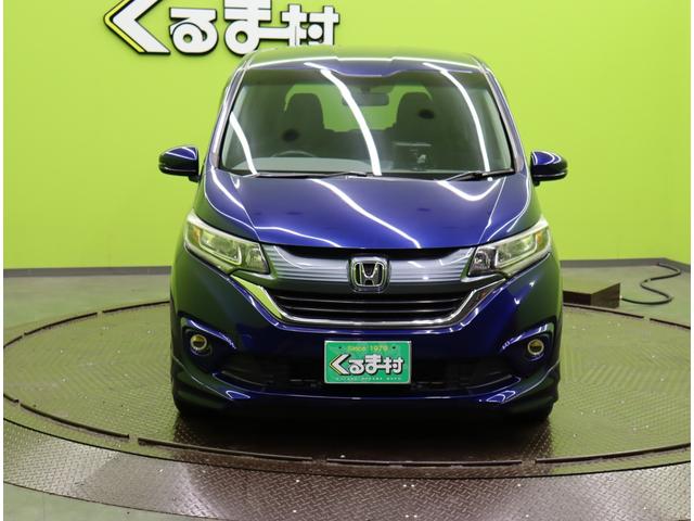 フリード Ｇ／モデューロエアロ／６人乗／　Ｄオーディオ／カメラ／ポータブルナビ／左側自動ドア／スマートキー／ＥＴＣ／革巻ステア／ハーフレザー／ミラーウインカー／オートＬＥＤ／フォグライト／１５ＡＷ／ＣＶＴ／６人乗り（3枚目）